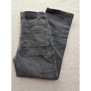 American Legacy Carpenters Jeans Mens Size 34 x 32 Ffrey Ling USA Vintage Grey